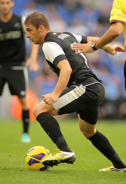 Joaquin sanchez, malaga cf — Stok fotoğraf