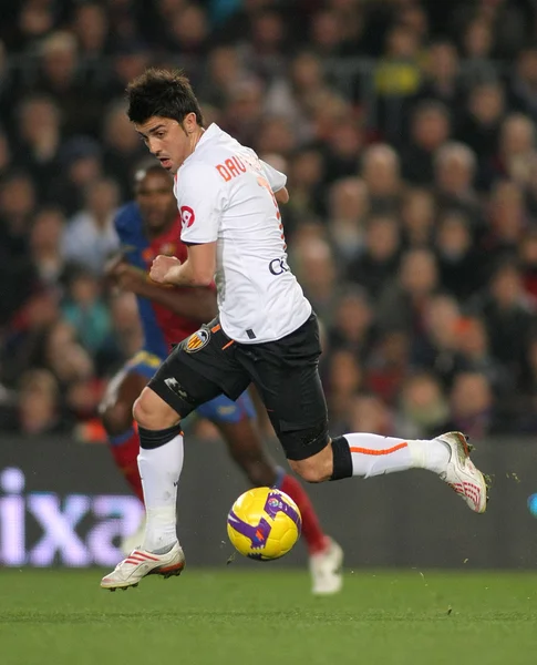 David villa valencia cf — Stockfoto