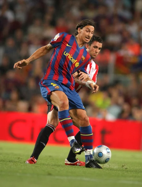 Zlatan Ibrahimovic of FC Barcelona — Stock Photo, Image