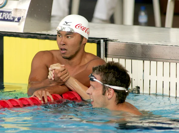 Japanese olympic champion Kosuke Kitajima — Stock Photo, Image