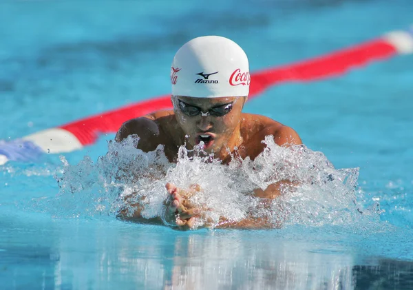 Japon Olimpiyat Şampiyonu kosuke kitajima — Stok fotoğraf