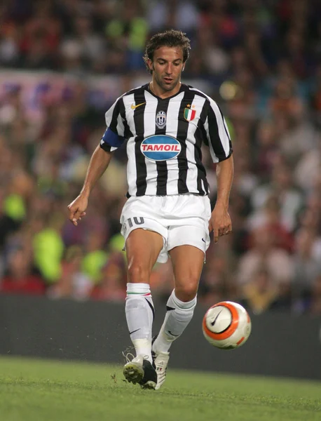 Italský herec alessandro del piero — Stock fotografie