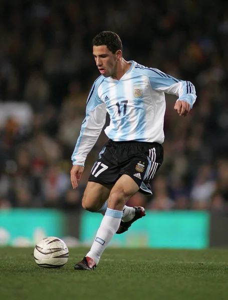 Jogador argentino Maxi Rodriguez — Fotografia de Stock