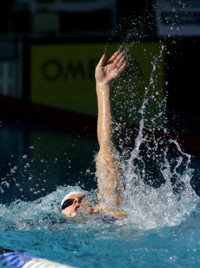 Amerikan Olimpiyat şampiyon yüzücü natalie coughlin