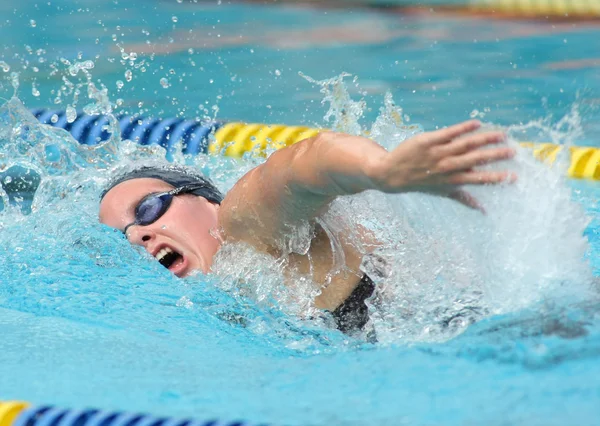 Medallista olímpica británica nadadora Joanne Jackson — Foto de Stock