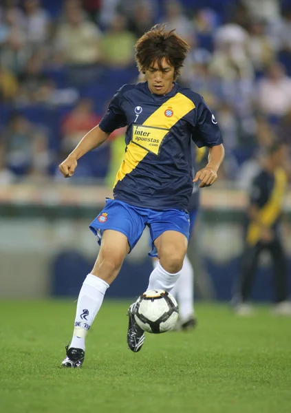 Jogador japonês Shunsuke Nakamura de Espanyol — Fotografia de Stock