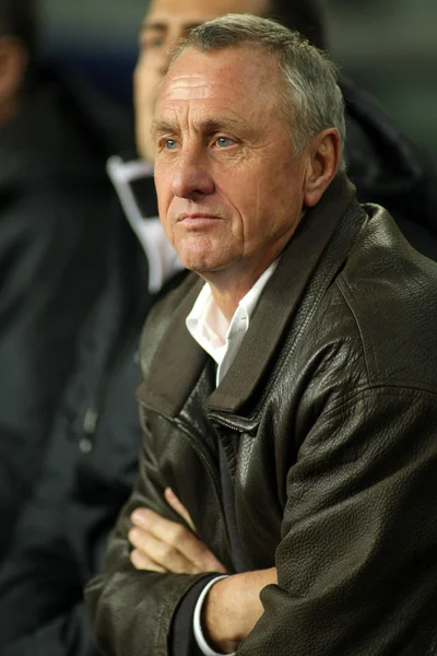 Catalonia coach Johan Cruyff — Stockfoto