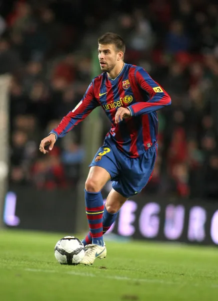 Jogador FC Barcelona Gerard Pique — Fotografia de Stock