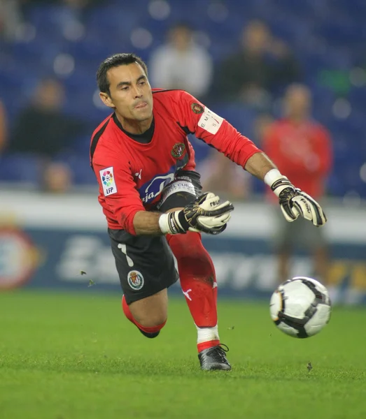 Portiere paraguaiano Justo Villar di Valladolid — Foto Stock