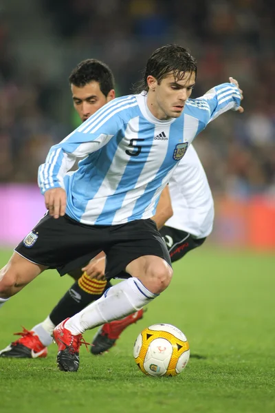 Jogador argentino Fernando Gago — Fotografia de Stock