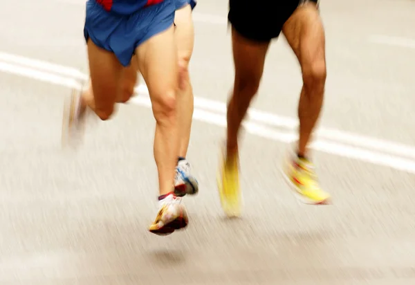 Běžci nohy — Stock fotografie