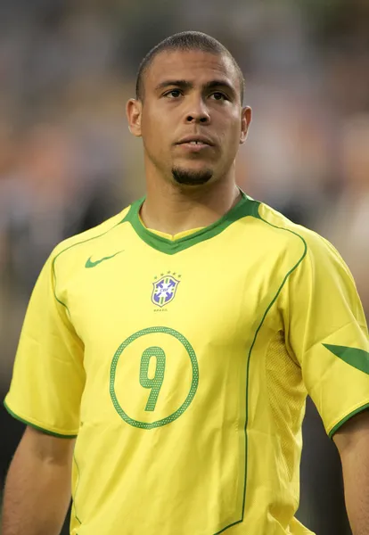 Jugador brasileño Ronaldo — Foto de Stock