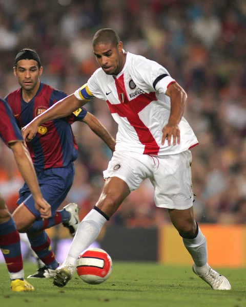 Footballeur brésilien Adriano Leite — Photo