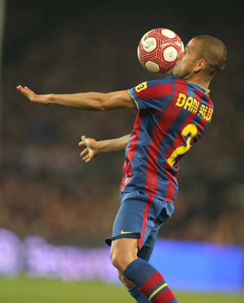 Dani Alves van Fc Barcelona — Stockfoto