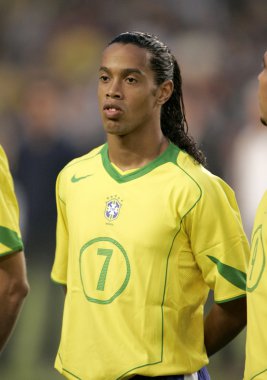 Brezilyalı oyuncu ronaldinho portre