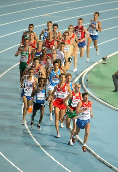 Muži poslední 10000m — Stock fotografie