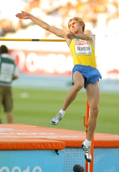 Oleksandr Nartov i Ukraine - Stock-foto