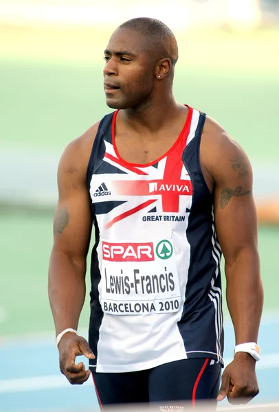 Mark Lewis-Francis of Great Britain — Stock Photo, Image