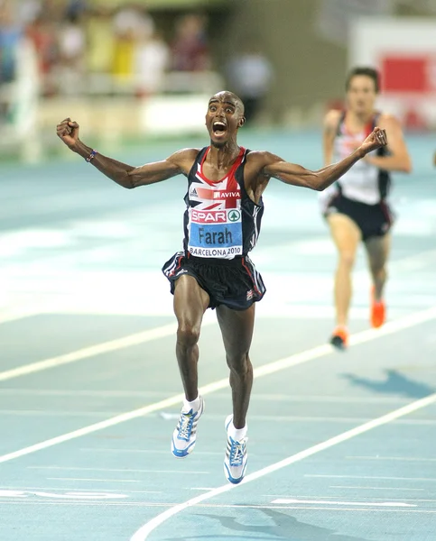 Mo farah z Velké Británie — Stock fotografie