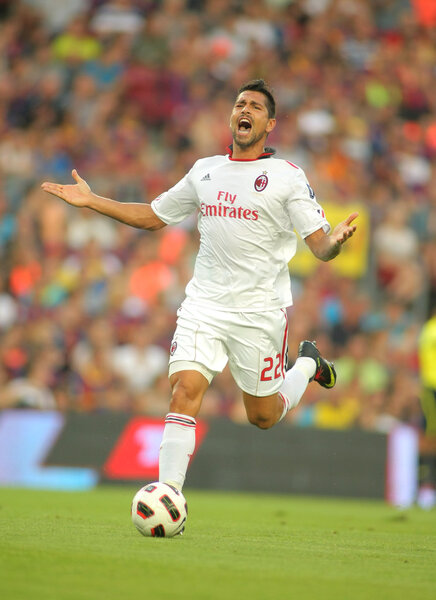 Borriello player of AC Milan
