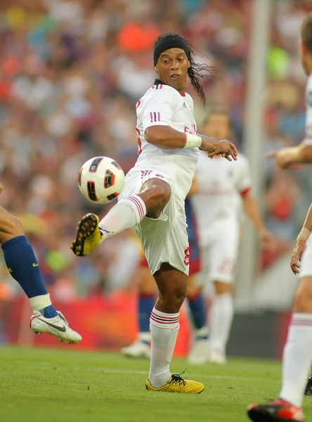 Brazilský hráč ronaldinho — Stock fotografie