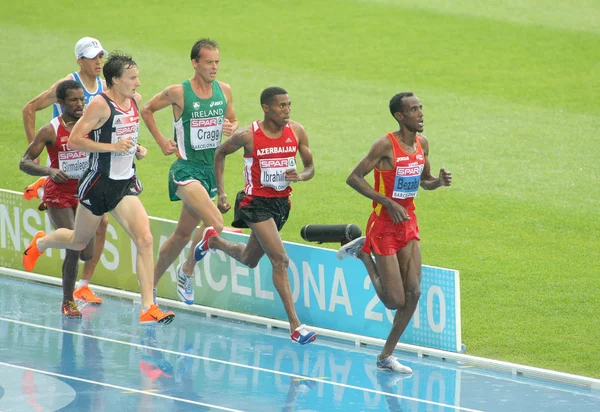 Competidores de 5000m — Fotografia de Stock