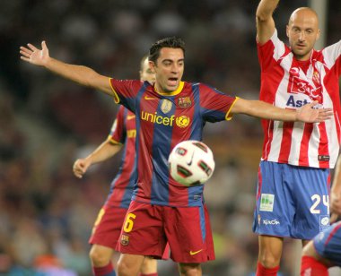 Barcelona Xavi hernandez