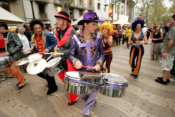 Truppa di danza in pieno svolgimento Sandunga — Foto Stock