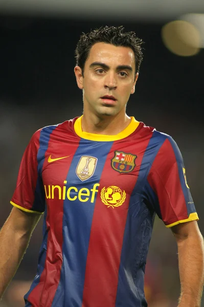 Xavi Hernandez of Barcelona — Stock Photo, Image