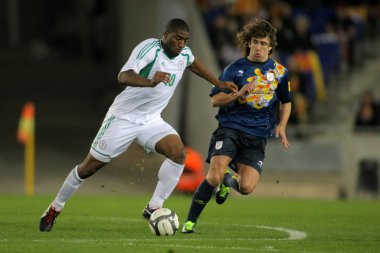 Nijeryalı oyuncu parlak dike