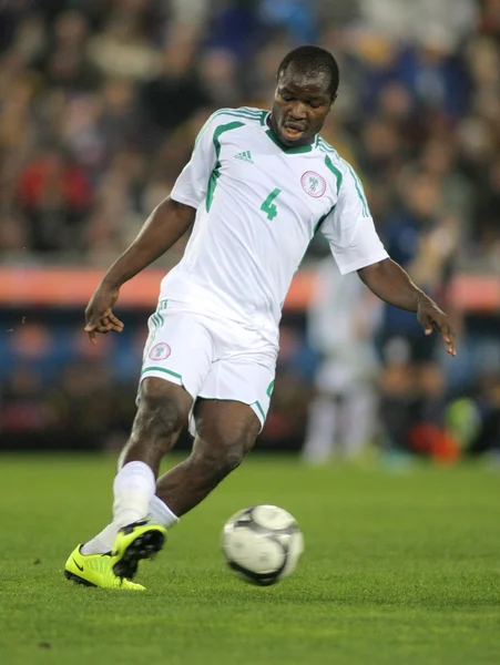 Jogador nigeriano Fegor Ogude — Fotografia de Stock