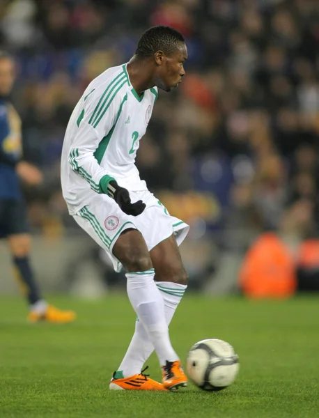 Nigeriaanse speler godfrey oboabona — Stockfoto