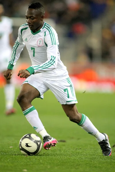 Nigerian player Ahmed Musa — Stock Photo, Image