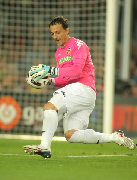 Cesar sanchez för valencia cf — Stockfoto