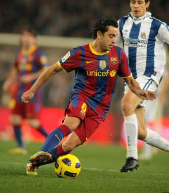 eylem Barcelona Xavi hernandez