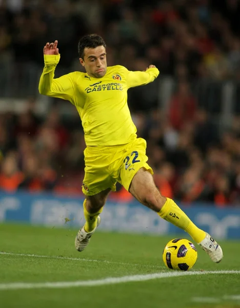 Giuseppe rossi för villarreal cf — Stockfoto