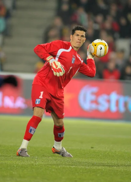 Honduran goalkeeper Ricardo Canales — Stock Photo, Image