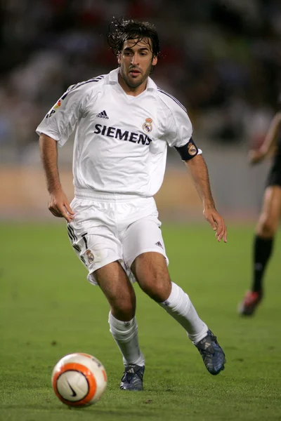 Raul Gonzalez of Real Madrid — Stock Photo, Image