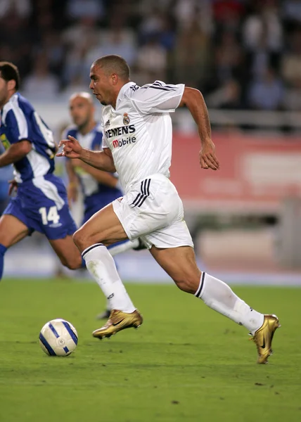 Jogador brasileiro Ronaldo do Real Madrid — Fotografia de Stock