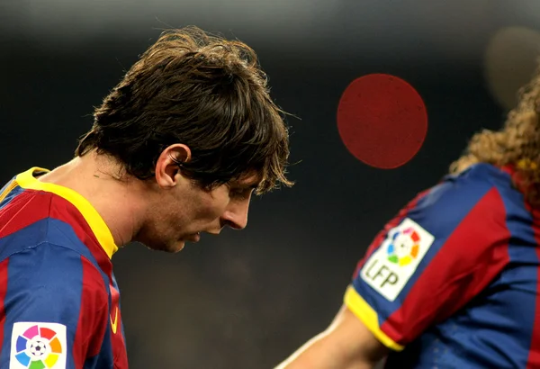 Messi von Barcelona während einer spanischen Tasse — Stockfoto