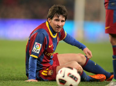 Messi Barcelona içinde hareket