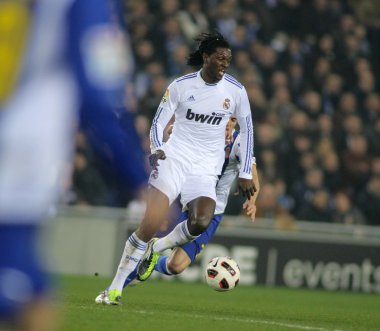 Emmanuel adebayor real Madrid