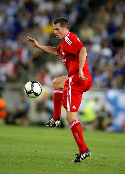 Jamie Carragher de Liverpool FC — Foto de Stock