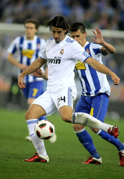 Sami Khedira Реал Мадрид — стокове фото