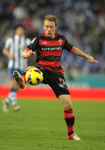 Michael Krohn-Dehli of Celta de Vigo — Stock Photo, Image