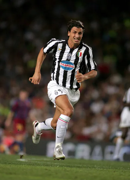 Zlatan ibrahimovic Juventusu — Zdjęcie stockowe