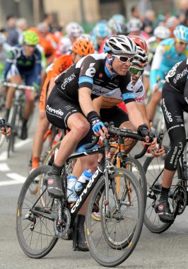 Garmin Cervelo cyclist american Thomas Peterson clipart