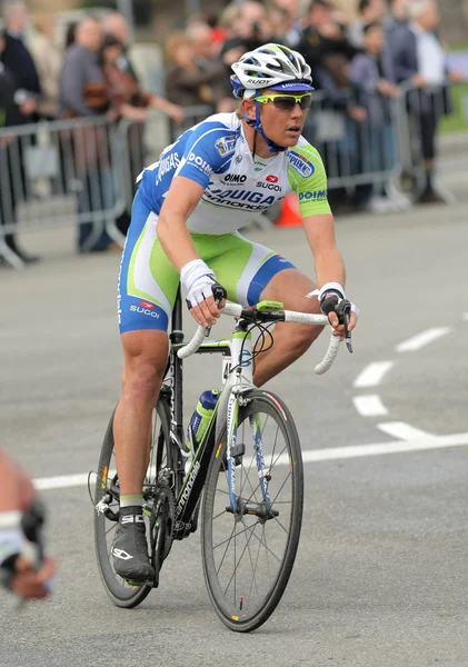 Liquigas Cannondale cyclist Australian Cameron Wurf — Stock Photo, Image