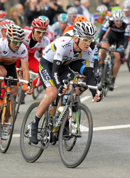 Велогонщик HTC-Highroad американец Крейг Льюис — стоковое фото