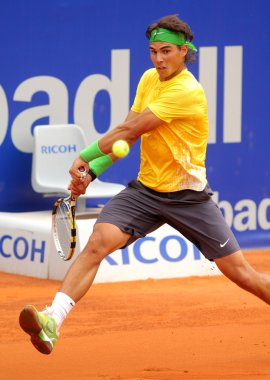 Spanish tennis player Rafael Nadal clipart
